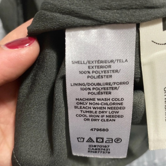 Ann Taylor Charcoal Lace Mini Dress - Picture 3 of 5